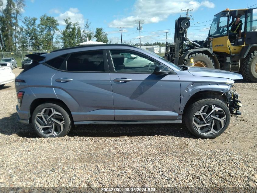 2024 Hyundai Kona N Line VIN: KM8HACA31RU128663 Lot: 30042780