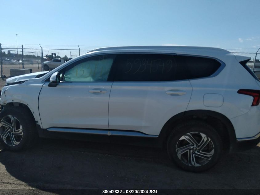 2022 Hyundai Santa Fe Sel VIN: 5NMS3DAJ3NH433740 Lot: 30042832