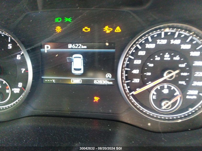 2022 Hyundai Santa Fe Sel VIN: 5NMS3DAJ3NH433740 Lot: 30042832