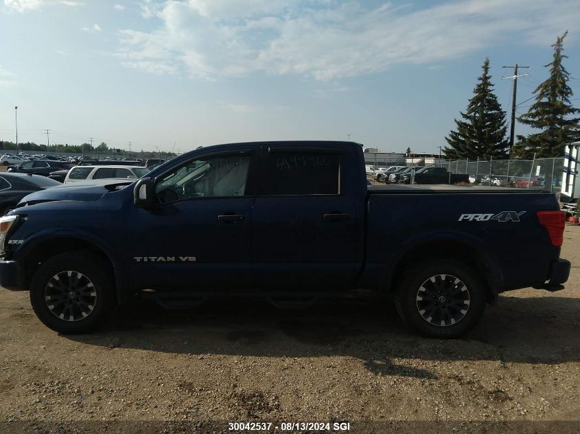 2018 Nissan Titan VIN: 1N6AA1E54JN525124 Lot: 30042537