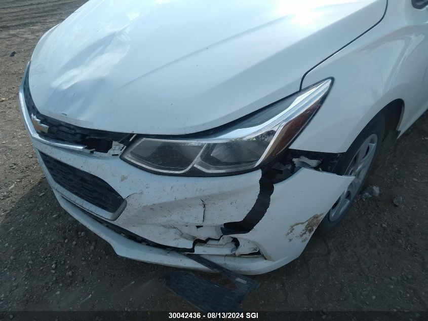 2018 Chevrolet Cruze Ls VIN: 1G1BC5SM9J7202334 Lot: 30042436