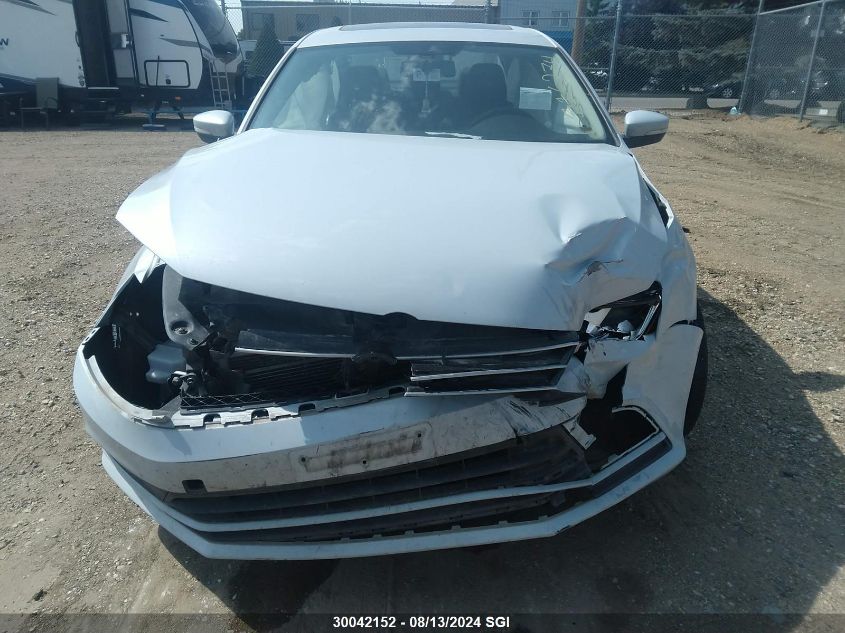 2017 Volkswagen Jetta Se VIN: 3VWDB7AJ2HM316274 Lot: 30042152