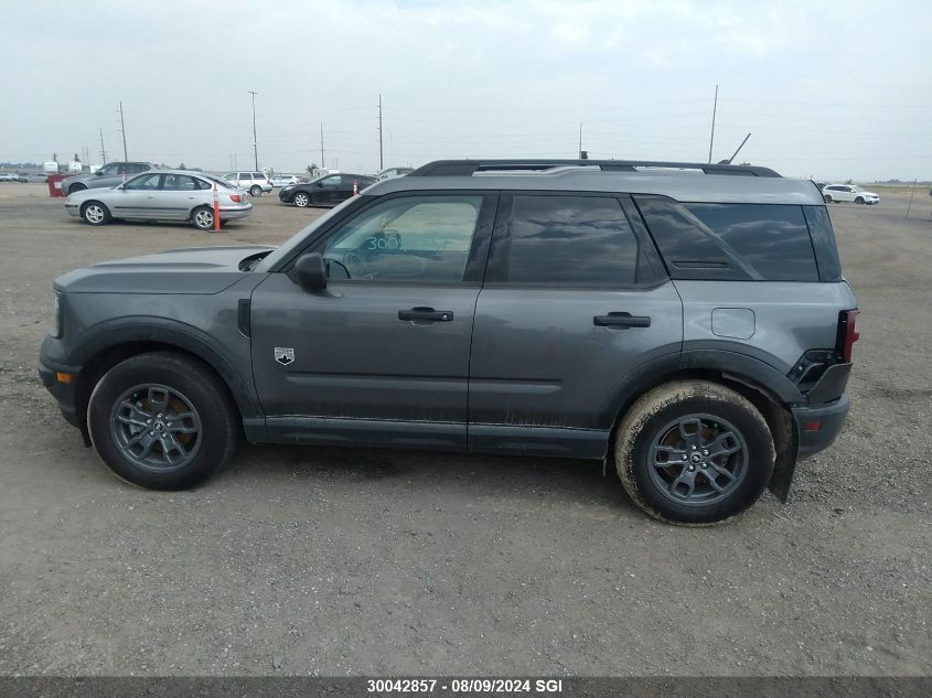 2021 Ford Bronco Sport Big Bend VIN: 3FMCR9B69MRB24228 Lot: 30042857