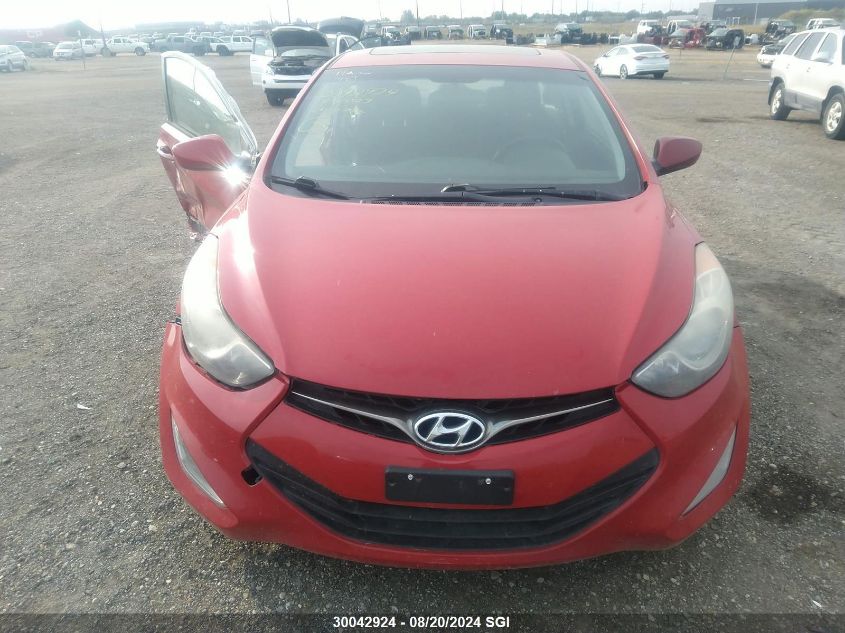 2013 Hyundai Elantra Coupe Gs/Se VIN: KMHDH6AE6DU021727 Lot: 30042924