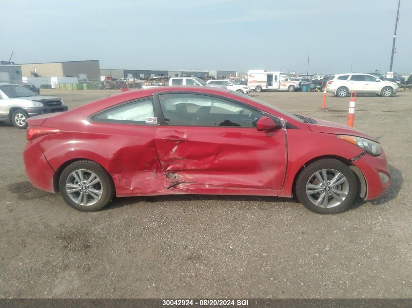 2013 Hyundai Elantra Coupe Gs/Se VIN: KMHDH6AE6DU021727 Lot: 30042924