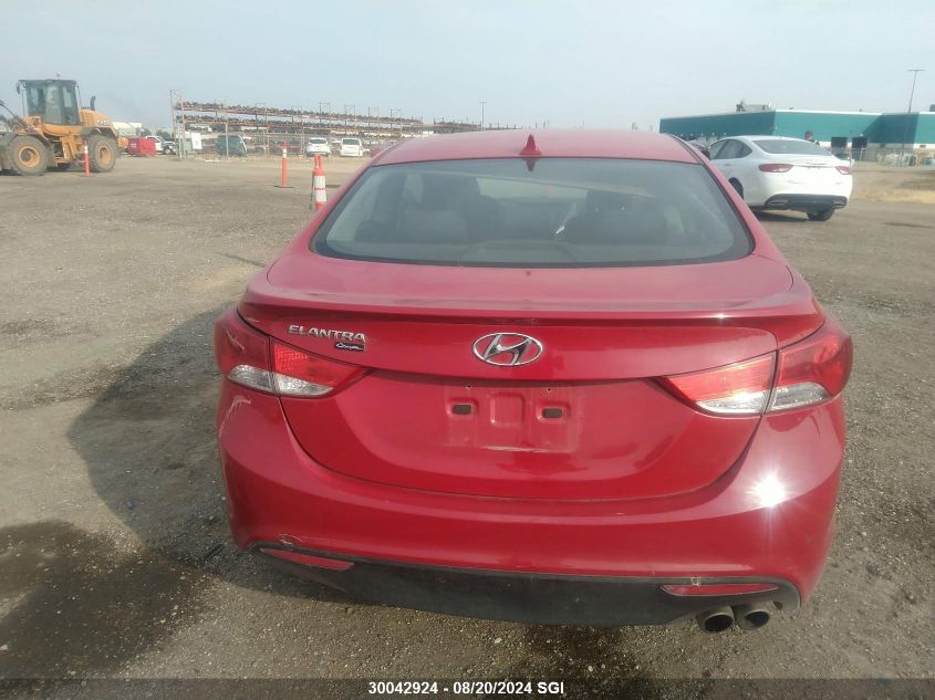 2013 Hyundai Elantra Coupe Gs/Se VIN: KMHDH6AE6DU021727 Lot: 30042924