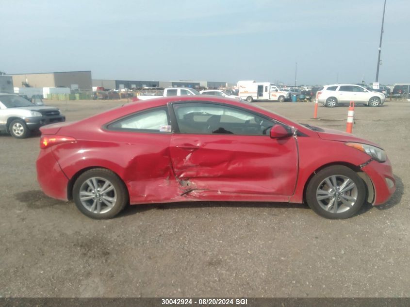 2013 Hyundai Elantra Coupe Gs/Se VIN: KMHDH6AE6DU021727 Lot: 30042924