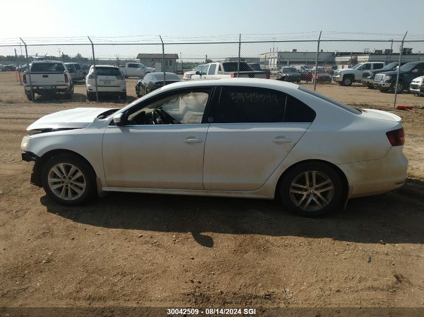 2017 Volkswagen Jetta Se VIN: 3VWDB7AJ2HM210763 Lot: 30042509