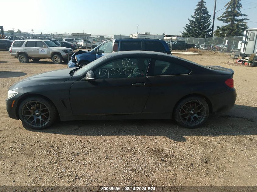 2014 BMW 428 Xi VIN: WBA3N5C51EK196266 Lot: 30039555