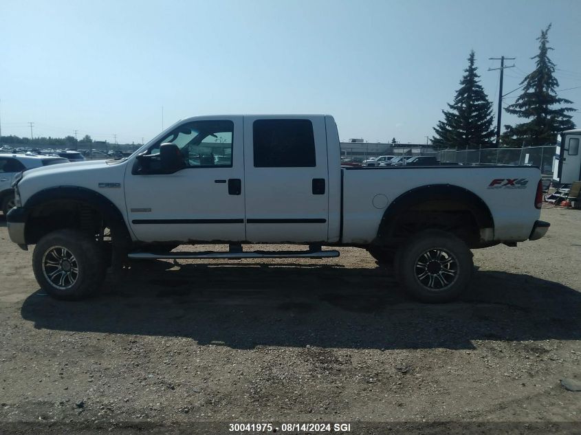 2005 Ford F350 Srw Super Duty VIN: 1FTWW31P45EC95250 Lot: 30041975