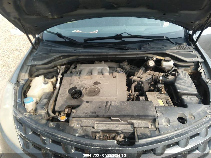 2005 Nissan Murano Sl/Se/S VIN: JN8AZ08W85W400884 Lot: 30041733