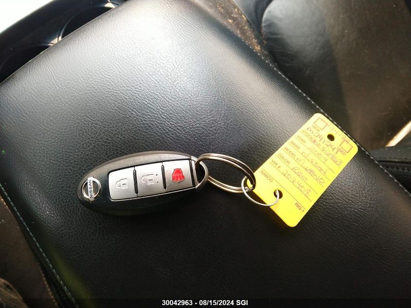 2009 Nissan Murano S/Sl/Le VIN: JN8AZ18W09W202408 Lot: 30042963