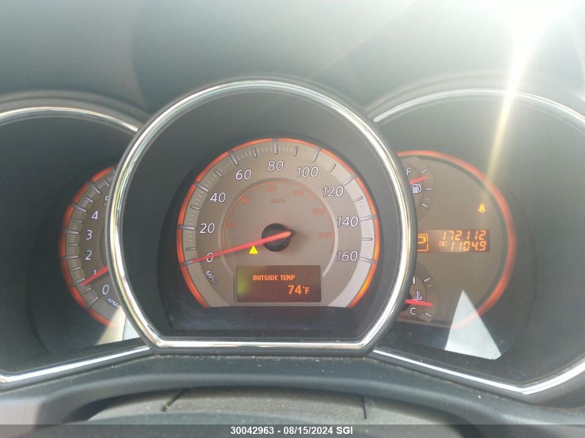 2009 Nissan Murano S/Sl/Le VIN: JN8AZ18W09W202408 Lot: 30042963