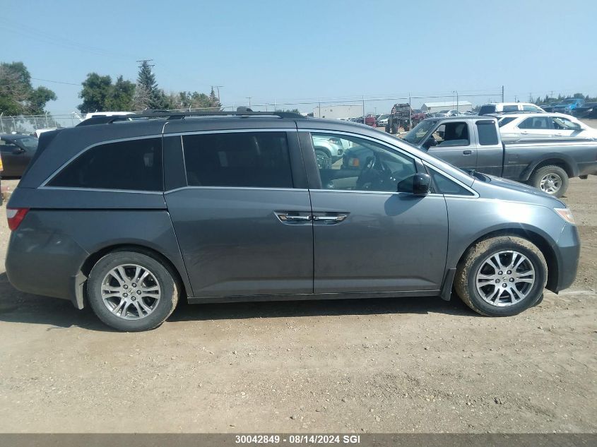 2011 Honda Odyssey Exl VIN: 5FNRL5H60BB508266 Lot: 30042849