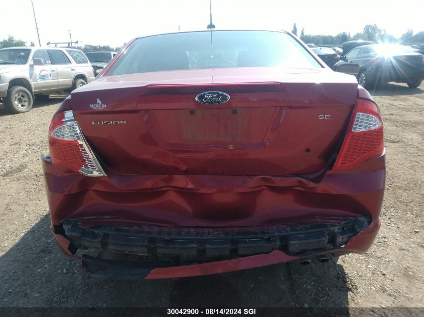 2011 Ford Fusion Se VIN: 3FAHP0HA8BR162687 Lot: 30042900