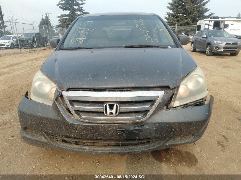 2005 Honda Odyssey Ex VIN: 5FNRL38455B510098 Lot: 30042540