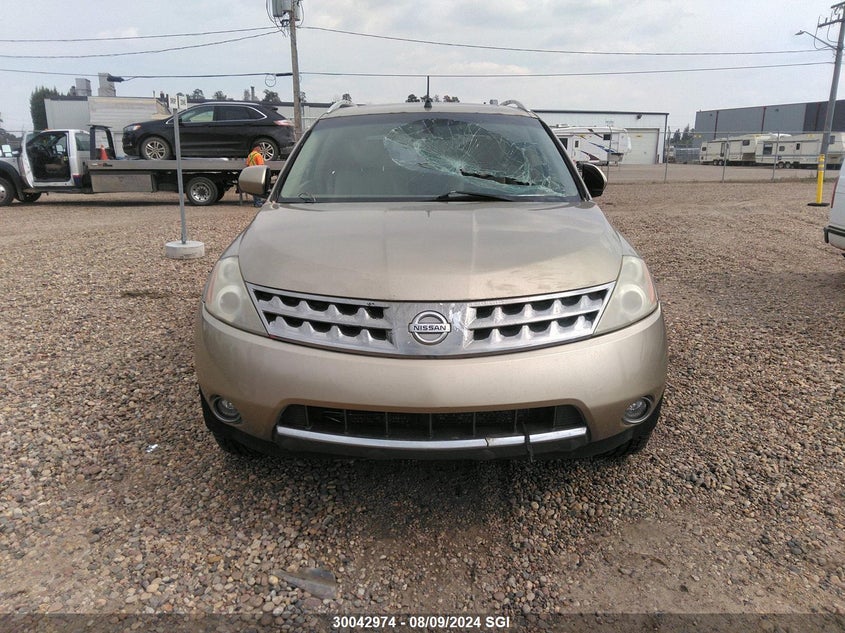 2007 Nissan Murano Sl/Se/S VIN: JN8AZ08W07W650140 Lot: 30042974