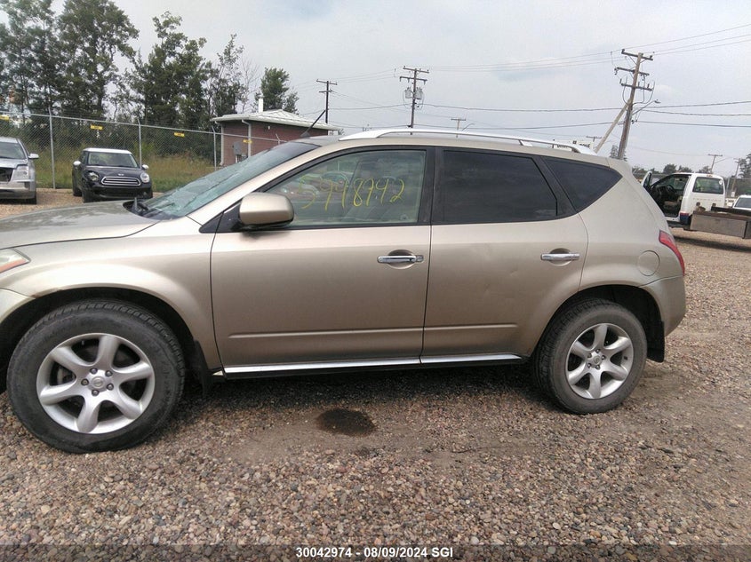 2007 Nissan Murano Sl/Se/S VIN: JN8AZ08W07W650140 Lot: 30042974