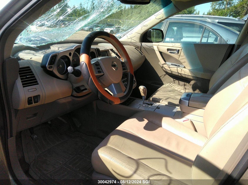 2007 Nissan Murano Sl/Se/S VIN: JN8AZ08W07W650140 Lot: 30042974