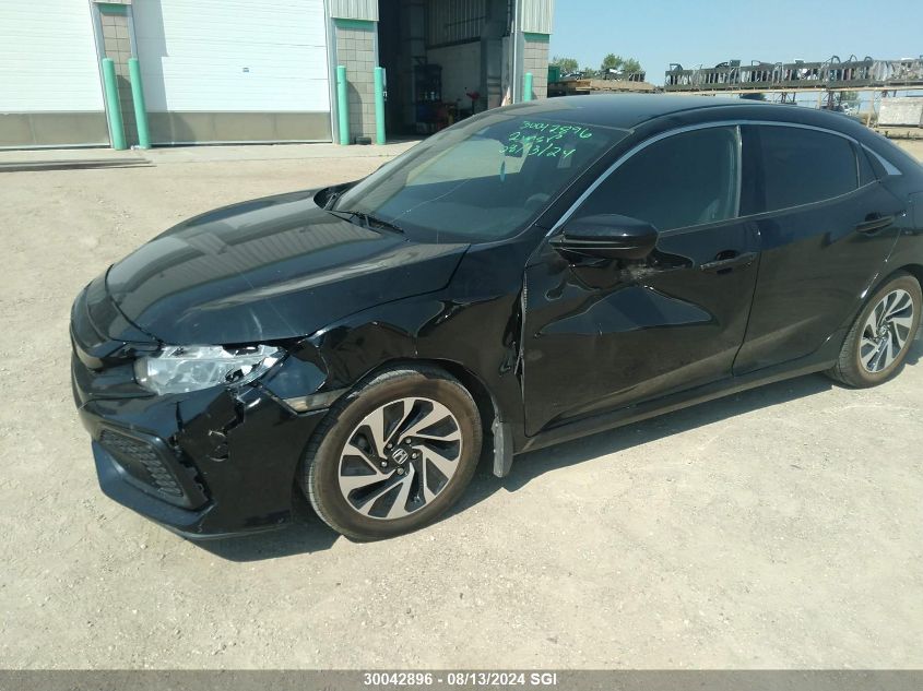 2018 Honda Civic Lx VIN: SHHFK7H3XJU306667 Lot: 30042896