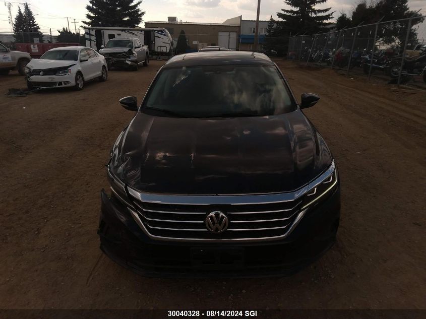 2021 Volkswagen Passat Highline VIN: 1VWBA7A33MC006061 Lot: 30040328