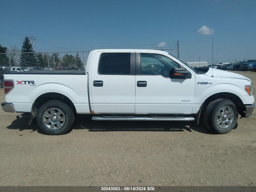 2011 Ford F150 Supercrew VIN: 1FTFW1ET4BFB86370 Lot: 30043083