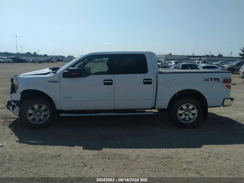 2011 Ford F150 Supercrew VIN: 1FTFW1ET4BFB86370 Lot: 30043083