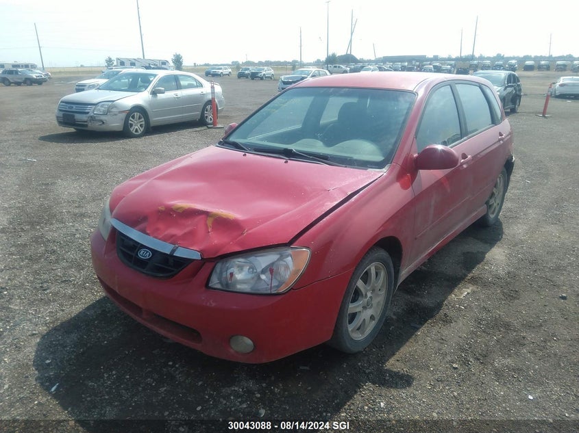 2005 Kia Spectra5 VIN: KNAFE161455084994 Lot: 30043088