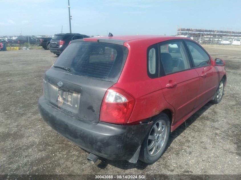 2005 Kia Spectra5 VIN: KNAFE161455084994 Lot: 30043088