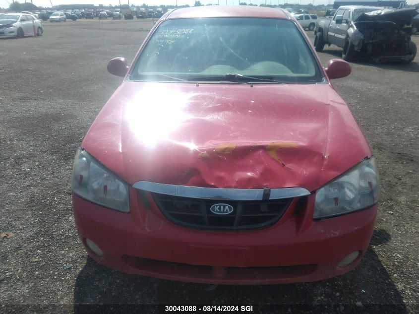 2005 Kia Spectra5 VIN: KNAFE161455084994 Lot: 30043088