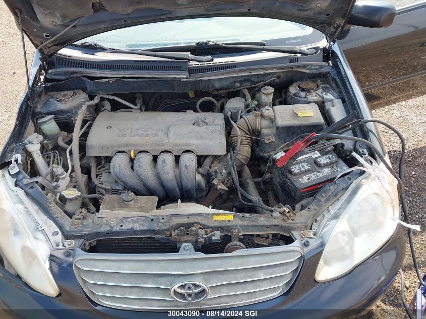 2003 Toyota Corolla Ce/Le/S VIN: 2T1BR32E93C777618 Lot: 30043090