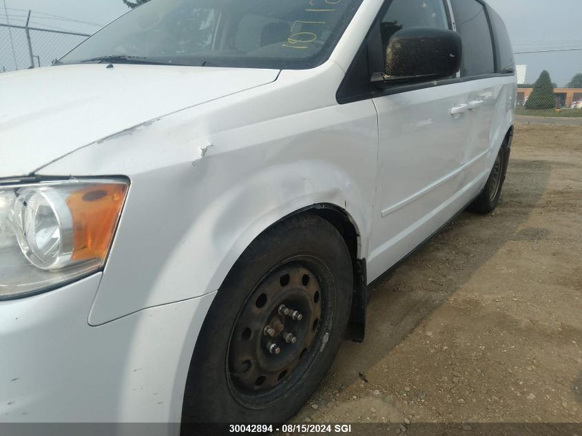 2016 Dodge Grand Caravan Se VIN: 2C4RDGBG3GR107123 Lot: 30042894