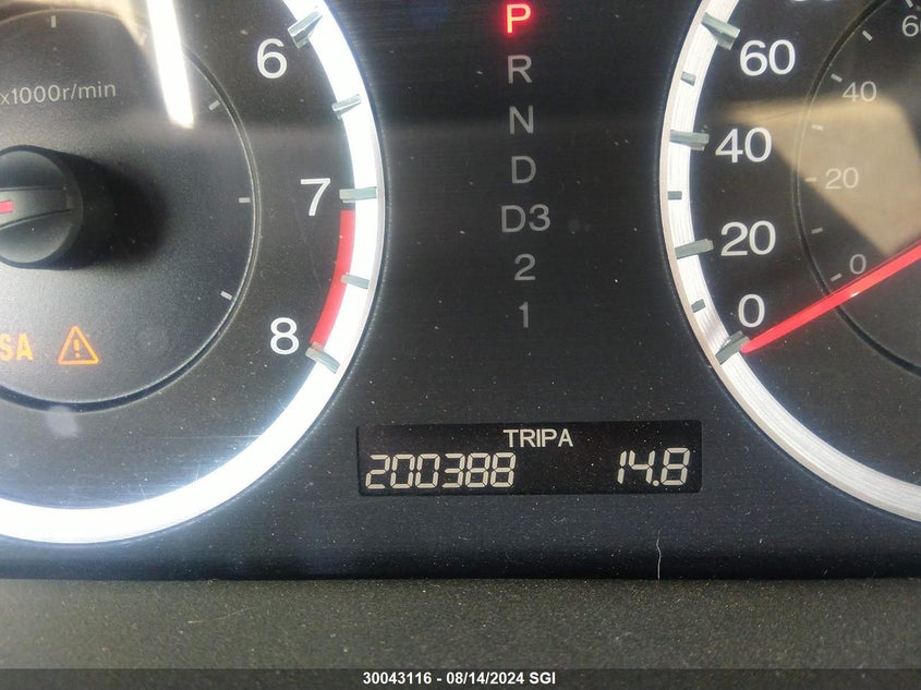 2009 Honda Accord Exl VIN: 1HGCP268X9A802288 Lot: 30043116