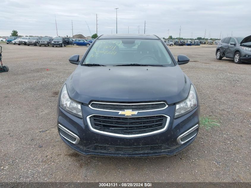 2016 Chevrolet Cruze Limited Lt VIN: 1G1PF5SB1G7106041 Lot: 30043131