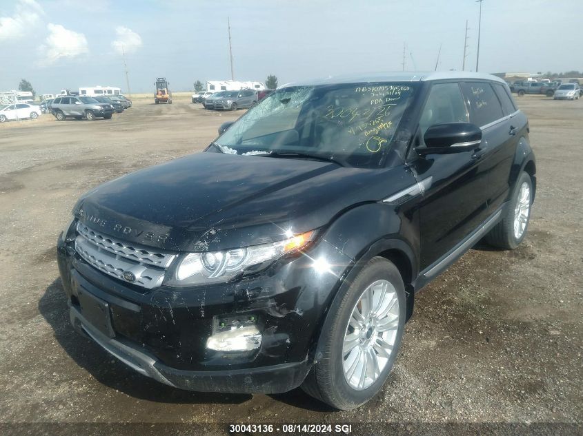2013 Land Rover Range Rover Evoque Prestige Premium VIN: SALVV2BGXDH755265 Lot: 30043136