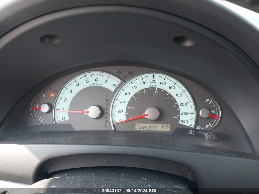 2008 Toyota Camry Ce/Le/Xle/Se VIN: 4T1BE46K58U205310 Lot: 30043137