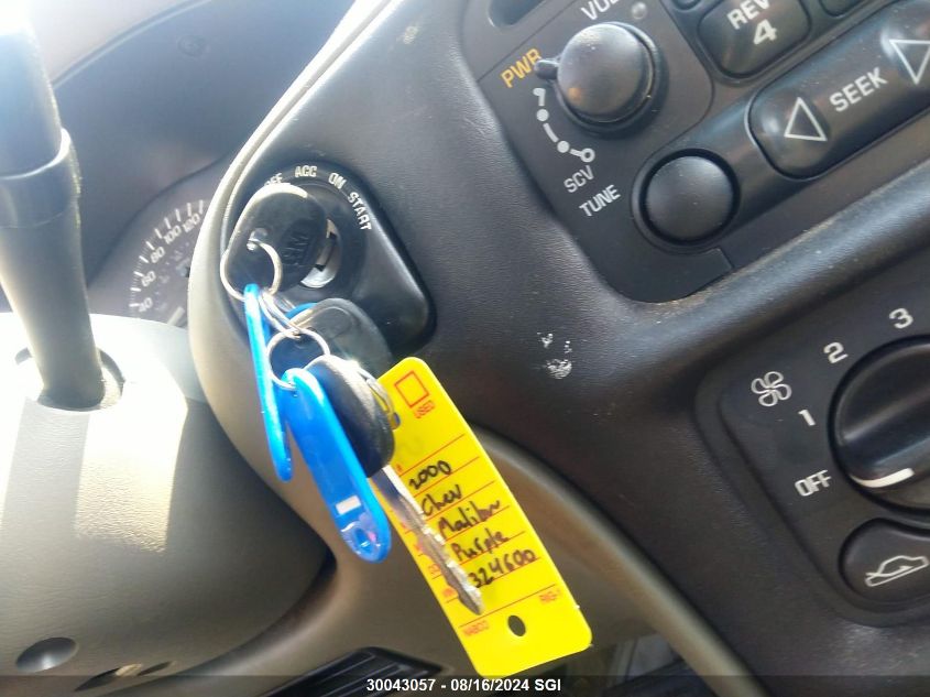 2000 Chevrolet Malibu VIN: 1G1ND52J0Y6324600 Lot: 30043057