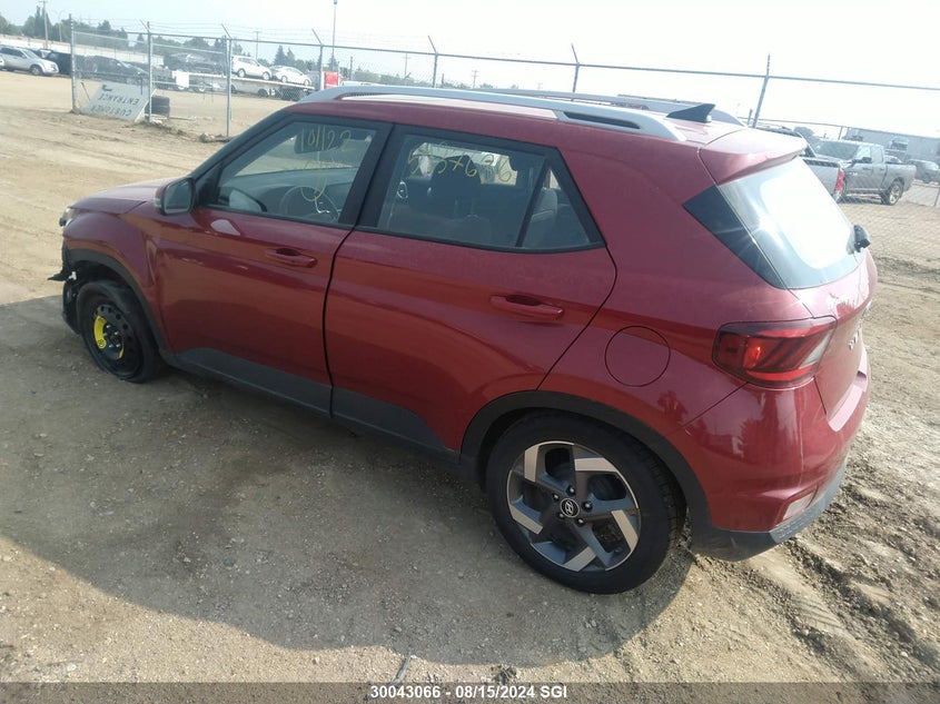 2021 Hyundai Venue Sel/Denim VIN: KMHRC8A32MU101122 Lot: 30043066