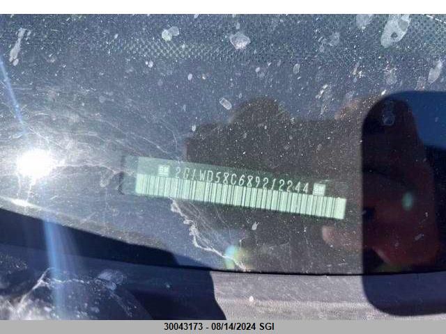 2008 Chevrolet Impala Super Sport VIN: 2G1WD58C689212244 Lot: 30043173