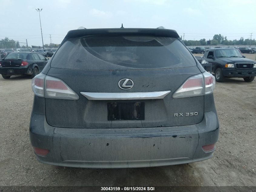 2013 Lexus Rx 350/Base/F Sport VIN: 2T2BK1BA4DC176507 Lot: 30043159