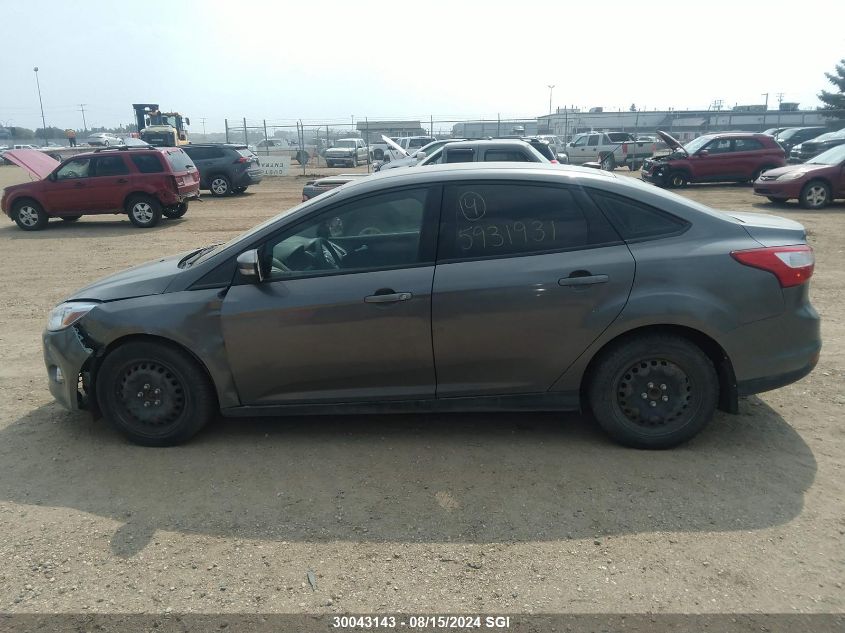 2012 Ford Focus Se VIN: 1FAHP3F21CL401557 Lot: 30043143