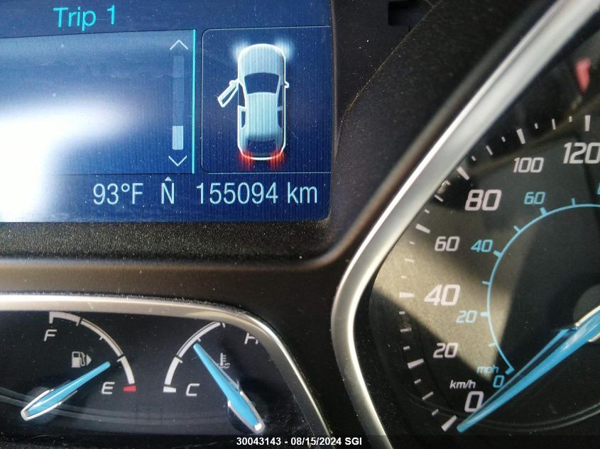 2012 Ford Focus Se VIN: 1FAHP3F21CL401557 Lot: 30043143