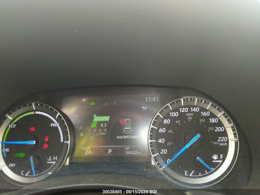 2021 Toyota Highlander Hybrid Xle VIN: 5TDGBRCHXMS535578 Lot: 30038405