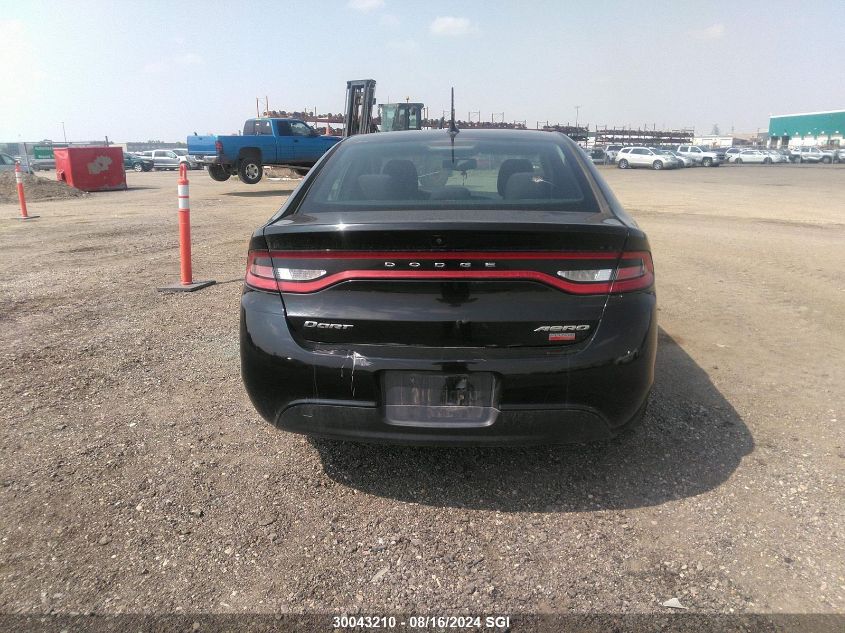 2014 Dodge Dart Se Aero VIN: 1C3CDFDH1ED835467 Lot: 30043210