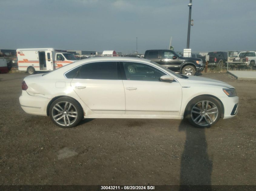 2017 Volkswagen Passat Highline W/ R-Line VIN: 1VWET7A33HC013525 Lot: 30043211