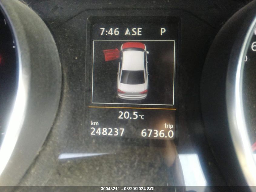 2017 Volkswagen Passat Highline W/ R-Line VIN: 1VWET7A33HC013525 Lot: 30043211