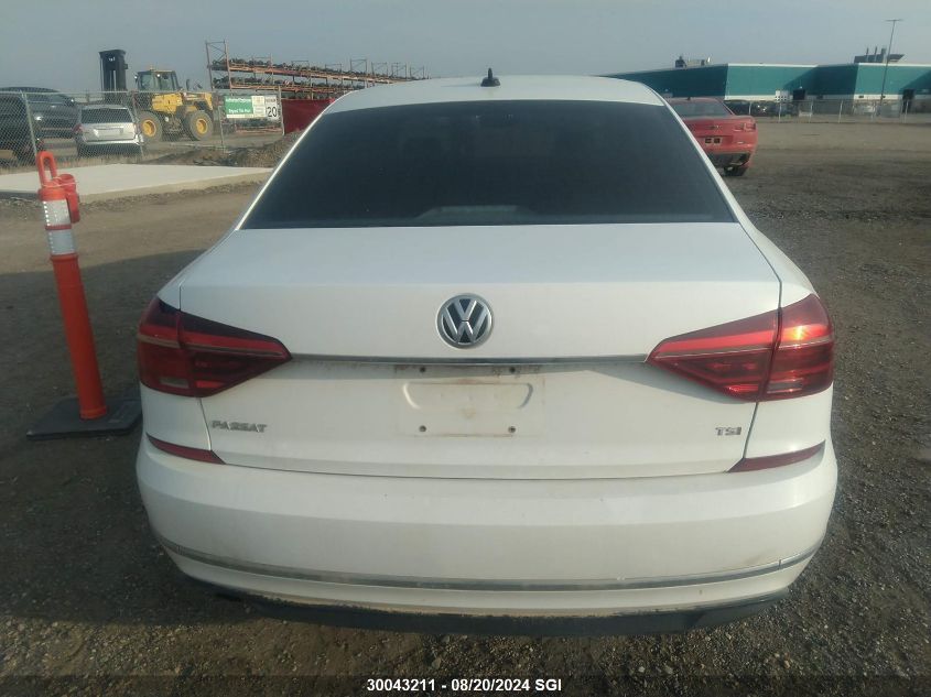 2017 Volkswagen Passat Highline W/ R-Line VIN: 1VWET7A33HC013525 Lot: 30043211