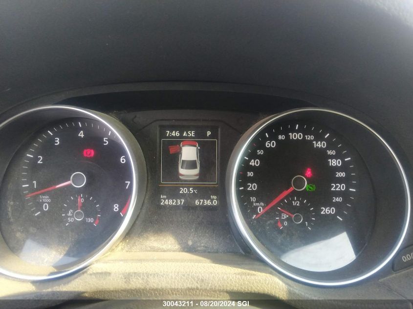 2017 Volkswagen Passat Highline W/ R-Line VIN: 1VWET7A33HC013525 Lot: 30043211