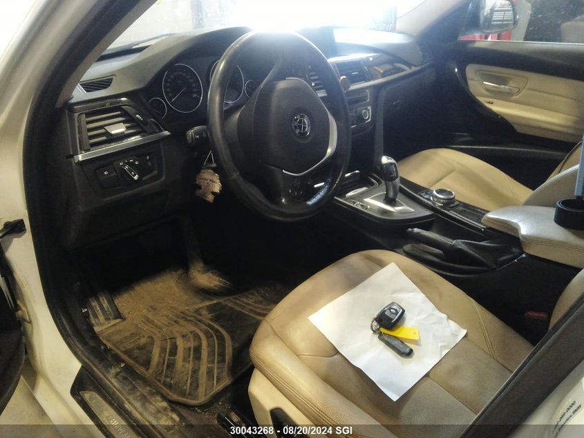 2014 BMW 320 I xDrive VIN: WBA3C3G5XENS70416 Lot: 30043268