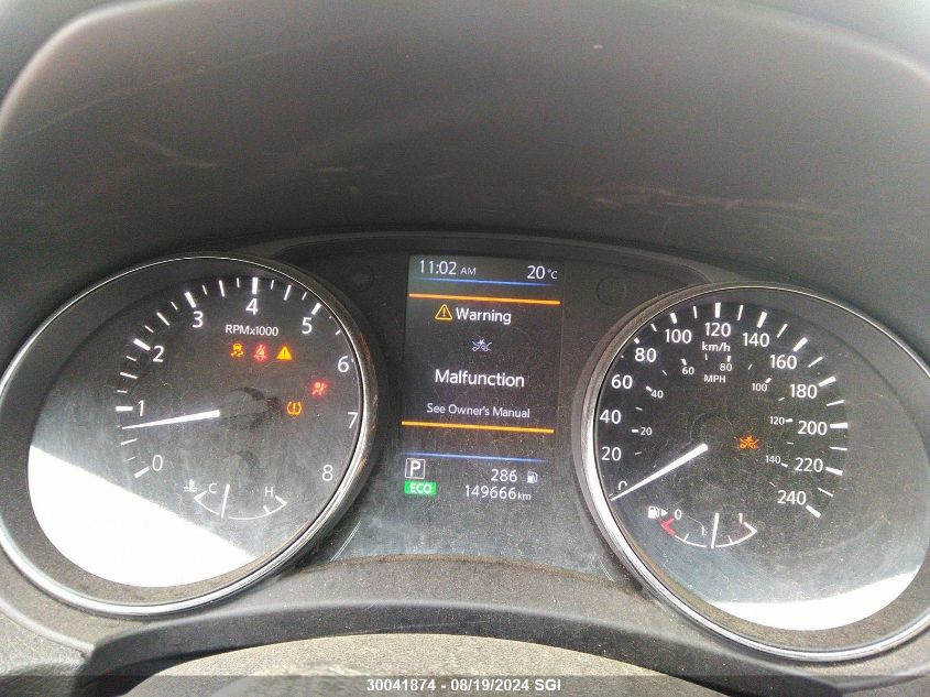 2018 Nissan Rogue Sv/Sl VIN: 5N1AT2MV8JC741893 Lot: 30041874